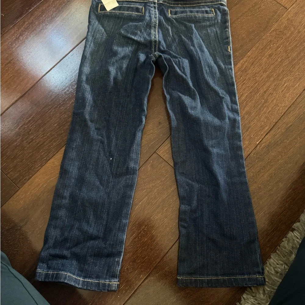 NWT Girls old navy jeans straight fit size 5t